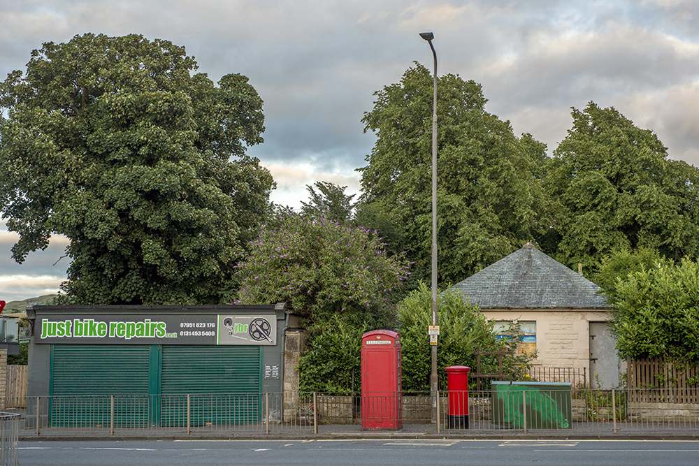Photo of old toilet block before the work started Photo of old toilet block before the work started